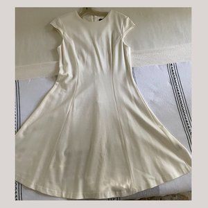 Premise Flair Cream Dress